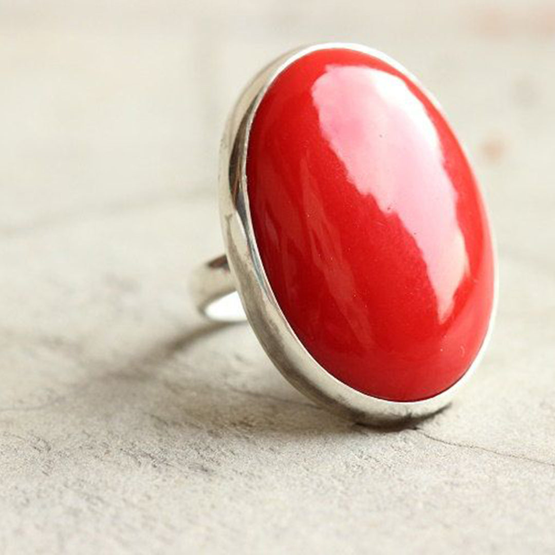 Red Coral(Tringal & Oval)