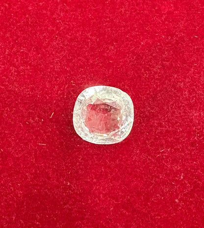 Natural White Zircon -7.50cts