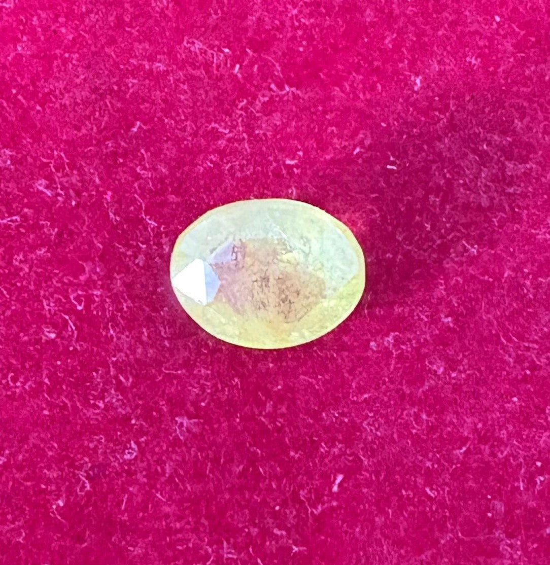 Yellow sapphire(pukhraj)